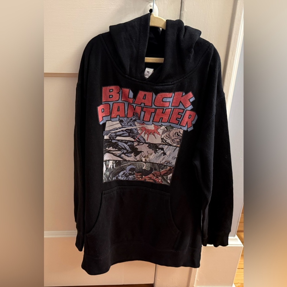 Black Panther Youth L hoodie Marvel